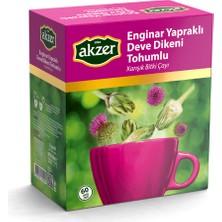 Tan Organik Enginar Yapraklı Deve Dikeni Tohumlu Karışık Bitki Çayı 60’lı
