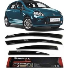 Sunplex Cam Rüzgarlığı Fıat Punto 2005-2015 Ön-Arka Sport Style (1 Tk )
