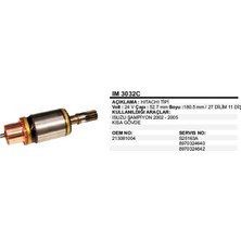Dodo Kollektör 24V 11 Diş Isuzu Şampiyon 02-2005 Model Hıtachı Tip (1 Ad )