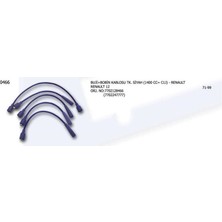 Ünüvar Buji ve Bobin Kablosu Tk. 7702128466 Renault R12 7702247777 (1 Tk )