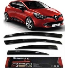 Sunplex Cam Rüzgarlığı Renault Clıo Iv 2012-2017 Ön-Arka Sport Style (1 Tk )