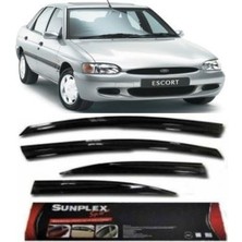 Sunplex Cam Rüzgarlığı Ford Escort 1993-2000 Ön-Arka Sport Style (1 Tk )