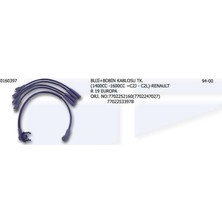 Ünüvar Buji ve Bobin Kablosu Renault R19 Europa 7702252160-7702247027 (1 Tk )