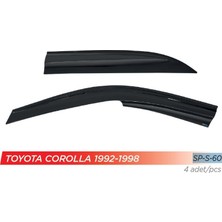 Sunplex Cam Rüzgarlığı Toyota Corolla 1992-1998 Ön-Arka Sport Style (1 Tk )
