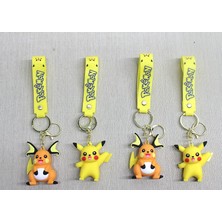 Luord - Store Pikachu Silikon Anahtarlık ALK4252