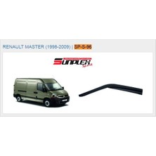 Sunplex Cam Rüzgarlığı Renault Master (1998-2009) Ön Sport Style (1 Tk )
