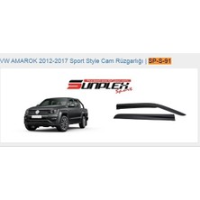 Sunplex Cam Rüzgarlığı Vw Amarok 2012-2019 (1 Tk )