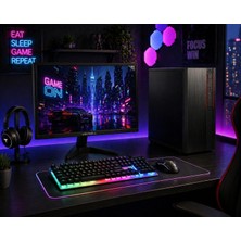 Arestech Intel I5 4440 8 GB Ram R7 240 4 GB 240 SSD Wifi  RGB Klvaye Mouse 22 Inc WIN10 Oyun Bilgisayarı