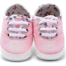 First Step Simli Patik - Pembe 12-16 Ay / No.19