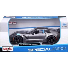 Luord - Store Mey Ithalat® 31516 2017 Corvette Grand Sport Model Araba 1:24 -Necotoys