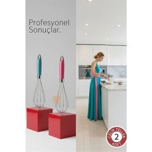 Luord - Store Mey Ithalat® Savona Paslanmaz Çelik Çırpıcı, Ergonomik Mutfak Mikseri 28 cm  720203