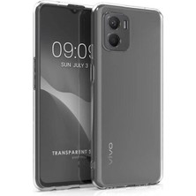 Vivo Y15S Kılıf Lüx Şeffaf Silikon