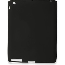Ipad 4 9.7 Kılıf Evo Tablet Silikon - Siyah