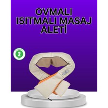 Luord - Store Mey Ithalat® Isıtma Fonksiyonlu Ovmalı Boyun Omuz ve Vücut Masaj Cihazı Rahatlatıcı