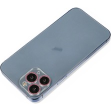 Ulu Pazarlama Apple Iphone 11 Pro Shine Kamera Lens Koruma Cam - Pembe