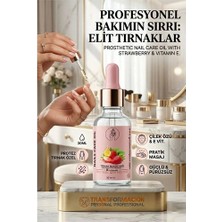 Luord - Store Mey Ithalat® Tırnak Bakım Yağı Çilekli Güçlendirici E Vitamini Serum 30ML 723072