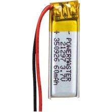 Luord - Store Powermaster 350926 3.7 Volt 60 Mah Lityum Polimer Pil