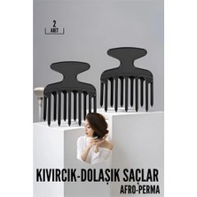 Luord - Store Mey Ithalat® Kıvırcık Saç Açıcı Afro Perma Tarağı