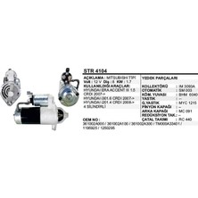 Dodo Marş Motoru 8diş 12V Hyundaı Accent Era/ı-30/kıa Cerato 1 5crdı 07-  Mıtsubıshı Tip 1.5 Crdı (1 Ad )