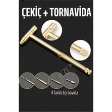 Luord - Store Mey Ithalat® Çekiç ve 4 Farklı Tornavida Multi Set 721302