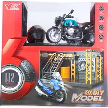 Luord - Store Mey Ithalat® 1/12 Motosiklet Latte Pb 3r Sesli ve Işıklı