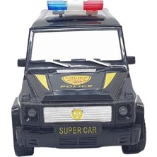 Luord - Store Uzaktan Kumandalı Mercedes Polis Jeep 1:20 Ölçek 18 cm Siyah - 13578-887 (Lisinya)