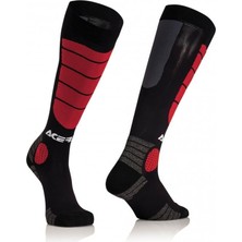Acerbis Mx Impact Çorap Siyah Kırmızı