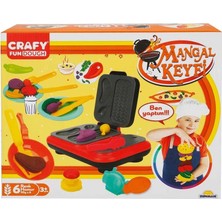 Luord - Store Mey Ithalat®  2052 Crafy Mangal Keyfi Oyun Hamuru Seti 300 G 22 Parça
