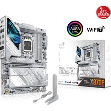 Asus Rog Strıx X870E-A Gamıng Wıfı7 Neo Ddr5 HDMI Pcıe 5.0 Am5 Atx Anakart