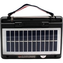 Luord - Store Mey Ithalat® KTF-1428 Solar Panel Destekli Şarjlı Bluetooth Hoparlör – Fm/am/sw Radyo, Aux ve Tf Kart Girişli