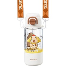 Luord - Store Mey Ithalat® D2560 Dıller 700 ml Boyun Askılı Trıtan Su Matarası