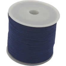 Paraşüt Ipi, Bileklik-Kolye Örgü Ipi 1 mm 50 Metre Indigo
