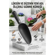 Luord - Store Mey Ithalat® 2'li Set Ölçekli Bahçe Küreği, Çok Amaçlı Toprak Gübre Mama Aktarma Kaşığı 719820