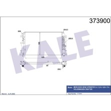 Kale Brazing Su Radyatörü Mercedes Sprınter 06+ Vw Crafter 06+ Radyatör Vw Crafter (678X398X26) Al/pl/brz (1 Ad )