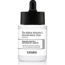 Cosrx The Alpha-Arbutin 2 Discoloration Care Serum 50 ml – Leke Karşıtı, Aydınlatıcı & Ton Eşitleyici Cilt Serumu