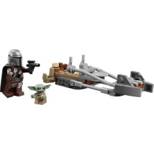 Luord - Store Mey Ithalat® 75436  Mandalorian ve Grogunun Hız Motoru 58 Parça +6 Yaş