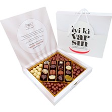 İnci Çikolata İyi Ki Varsın Mesajlı Çantalı Çikolata
