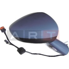 Art Dikiz Aynası Sağ Cıtroen C5 2008- Elektrikli Isıtmalı Katlanır Sensörlü Sinyalli Astarlı Mavi Cam (1 Ad )