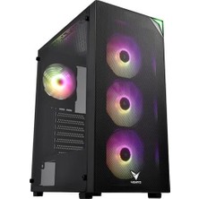 Vento 650W 80+ VG3400S Gaming Mid-Tower Pc Kasası