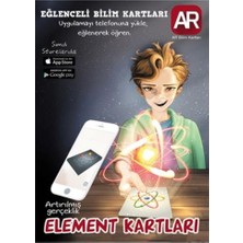 Ar Destekli Eğlenceli Bilim Kartları | 3D Canlanan Artırılmış Gerçeklik (Ar) Element Kartları