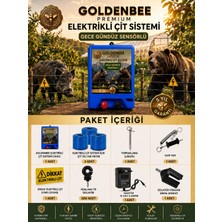 Ttec Goldenbee Start Kit Elektrikli Çit Sistemi Domuz ve Ayı Kovucu 5 Yıl Garanti 1500MT Adaptörlü Model ( SET-103 )