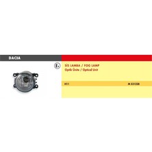 Mars Sis Lambası  Renault Kangoo 03- /ford Fusıon 03- Focus/connect/ Megane 02- Fıat Punto Evo  L200 (1 Ad )