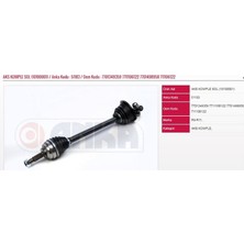 Anka Aks Komple Sol (10100001) Renault R9  (1 Ad )