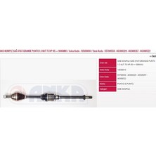 Anka Aks Komple Sağ 1.3 Mjt 75 Hp 05=> 906MM Fıat Grande Punto (1 Ad )