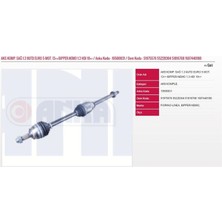 Anka Aks Komp. Sağ 1.3 Mjtd Euro 5 Mot. 13=>-Bıpper-Nemo 1.3 Hdı 10=>  Fıat Fıorıno Peugeot Bıpper Cıtroe N Nemo (1 Ad )