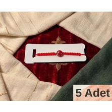 Keçebahçesi Kayseri Ay Yıldız Figürlü Makrome Örgü Bileklik Ayarlanabilir,23 Nisan, Bayrak Temalı 5-10-20 Adet Seçenekli