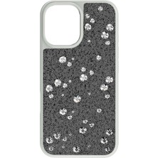 Swarovski High Akilli Telefon Kilifi Scattered Design Iphone® 16 Gümüş Ton