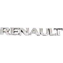 ERMAK Yazı "renault"(Ayrık Tip) Renault Megane  (1 Ad )