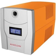 Makelsan 2200VA Lion Plus Line Interactive Ups 1/1 (2X9AH)
