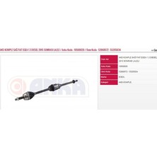 Anka Aks Komple Sağ Laleli 1.3 Mjt 15=> Fıat Egea 15- (1 Ad )